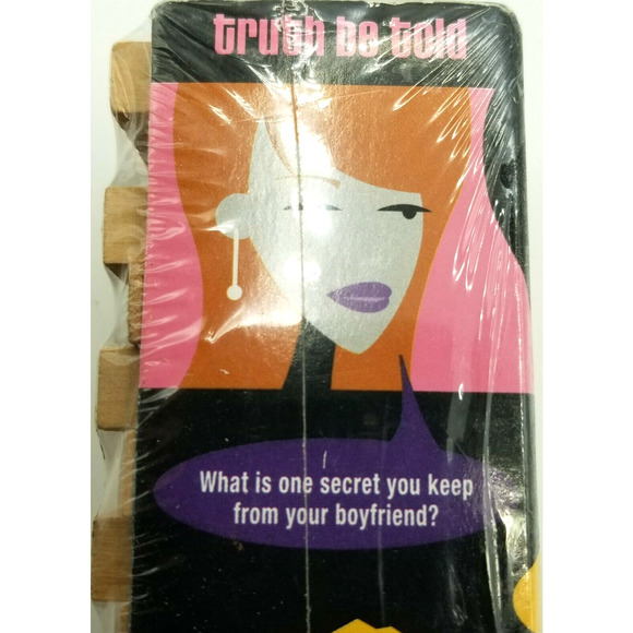 Vintage Game Girls Nite Out: Truth Be Told Secrets Revealed with Every Block NEW - Picture 11 of 12